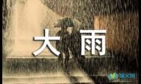 关于今天大雨心情随笔【借鉴】