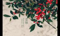 关于立秋早安心语祝福语 适合立秋发的朋友圈说说文案【图】
