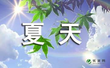 关于爱夏天作文汇编8篇