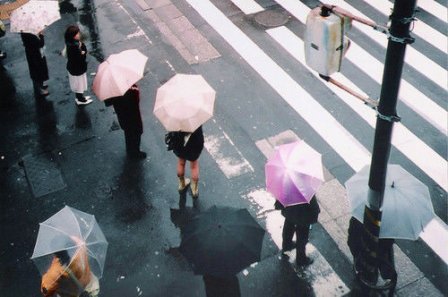 阴雨天伤感句子