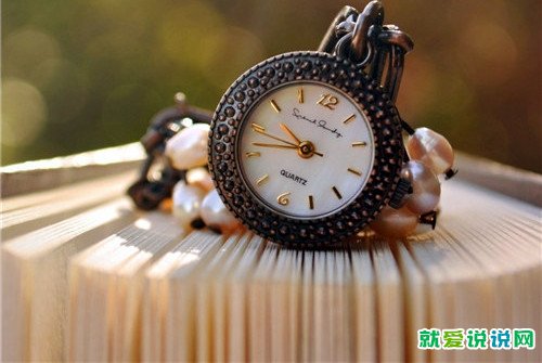 关于时间的正能量句子