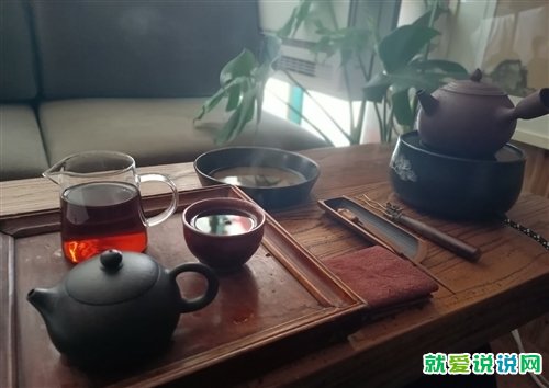 煮一壶老茶的句子