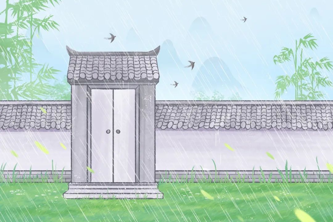 10首最美春雨诗词,雨中春树,溪边柳绿,惊艳了整个春天