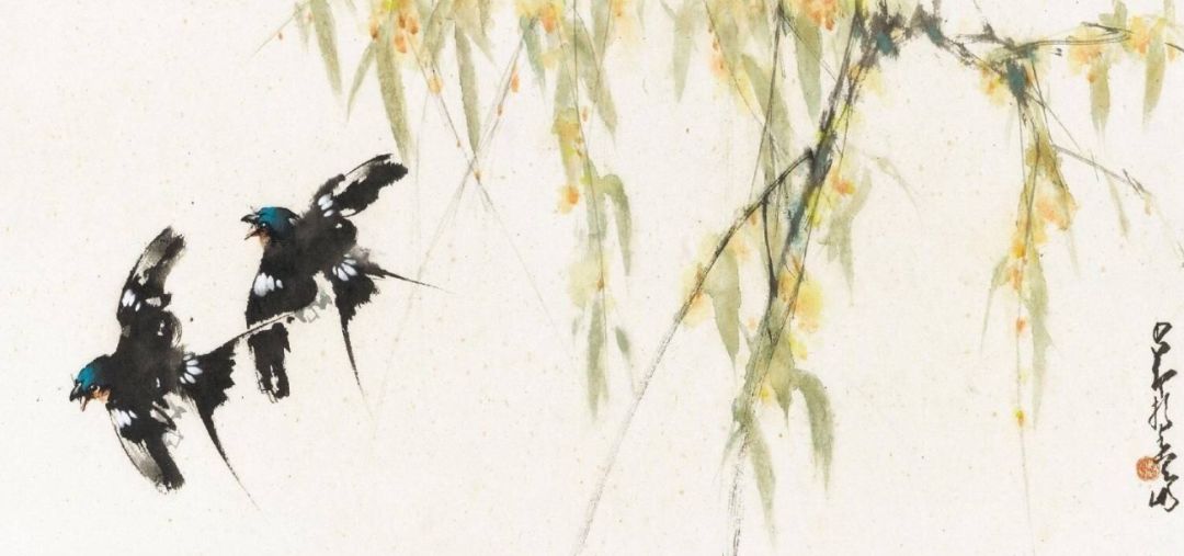 【诗词鉴赏】春风燕子来,飞翔在古诗词里的燕子!