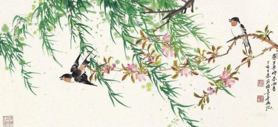 【诗词鉴赏】春风燕子来,飞翔在古诗词里的燕子!