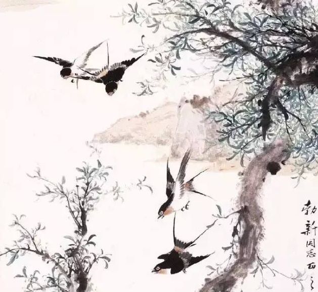 【诗词鉴赏】春风燕子来,飞翔在古诗词里的燕子!