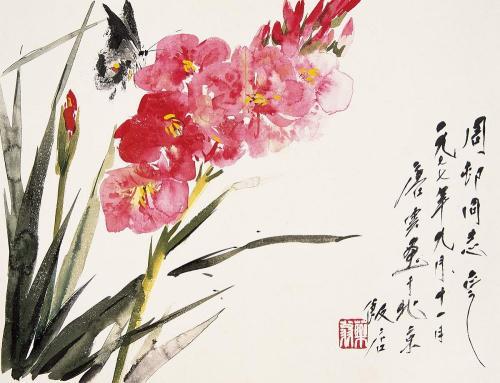 兰花入诗词，淡雅清新，芳香四溢