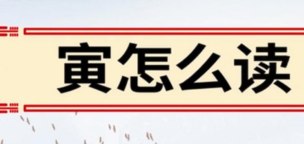 寅怎么读(寅怎么读什么意思)