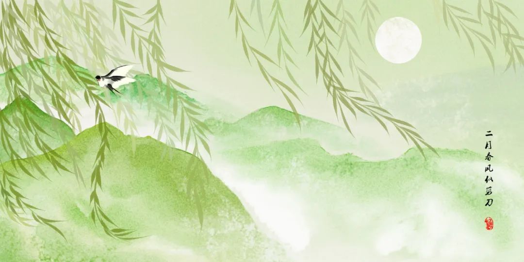 10首最美春风诗词,秀丽江山,田园如画,送你一场春暖花开