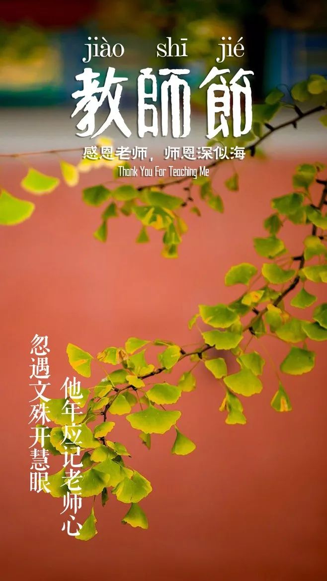 「诗词鉴赏」教师节,那些赞美老师的诗句