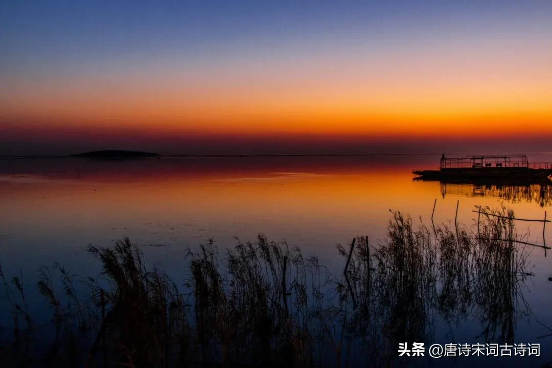 秋天黄昏,有愁亦无愁