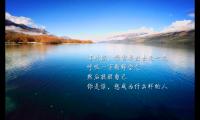 致努力的自己的一段话