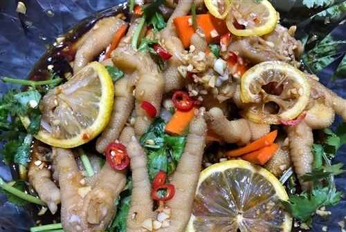 自制柠檬鸡爪发朋友圈的句子