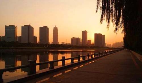 夕阳的散文