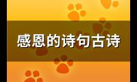 感恩的诗句古诗(热门100句)【图】