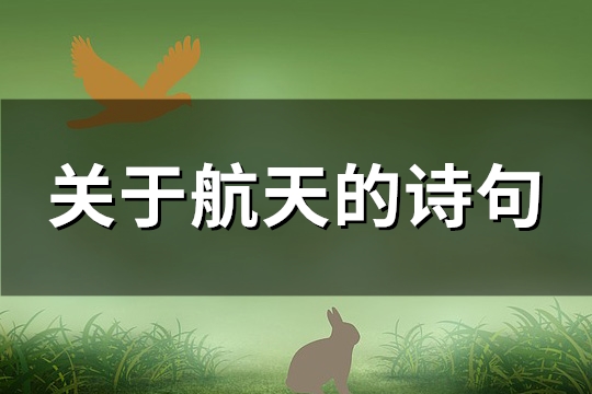 关于航天的诗句(实用80句)