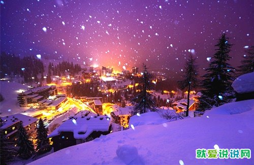 冬天风景美的句子发朋友圈