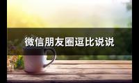 微信朋友圈逗比说说(通用74句)【图】