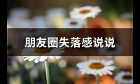 朋友圈失落感说说(实用65句)【图】