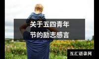 关于关于五四青年节的励志感言（共17篇）