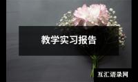 教学实习报告