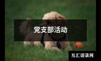 党支部活动